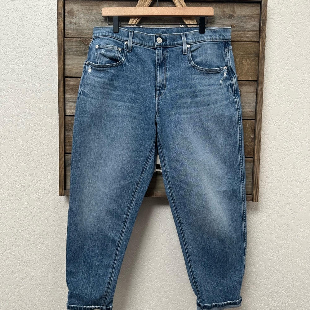 AYR The Couch Slouch Blue Jeans Stretch cotton denim size‎ 31 Short